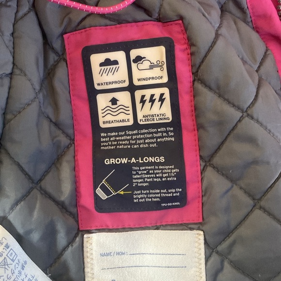 Girls Lands End ‘The Squall’ Winter Jacket - Picture 4 of 4
